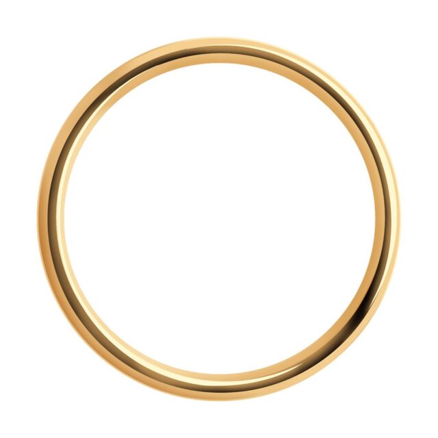 Золото 585 Кольцо обручальное Р.21.5 Вес 3.74 SOKOLOV